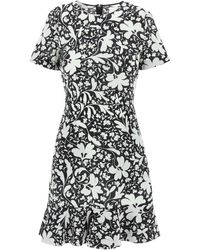 Stella McCartney - Floral Silk Mini Dress By Stella iconic Floral - Lyst