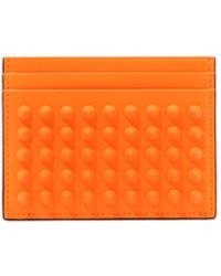 Christian Louboutin - Wallets & Card Holders Orange - Lyst