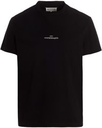 Maison Margiela - T-Shirt With Logo - Lyst