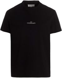 Maison Margiela - Paris T Shirt Nero - Lyst