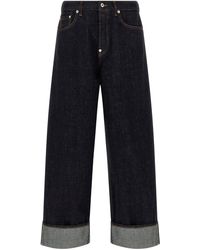 KENZO - Turn Up Jeans - Lyst