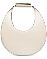 STAUD - Moon Leather Tote Bag - Lyst