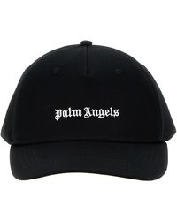 Palm Angels - Classic Logo Cappelli Bianco/Nero - Lyst