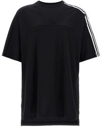 Y-3 - 3-Stripes T Shirt Bianco/Nero-Uomo - Lyst