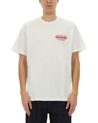 Carhartt - S/S Logo T-Shirt - Lyst
