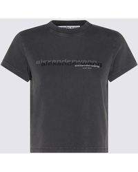 Alexander Wang - T-Shirts And Polos Washed-Donna - Lyst