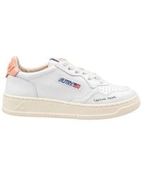 Autry - Medalist Low-Top Leather Sneakers - Lyst