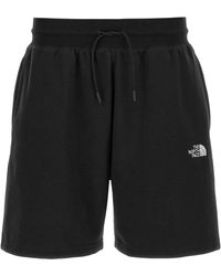 The North Face - Essential Relax Bermuda E Short Bianco/Nero-Uomo - Lyst