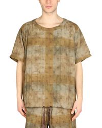Needles - Boxy Fit T-shirt - Lyst
