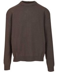 Rick Owens - Cashmere Crew Neck Sweater - Lyst