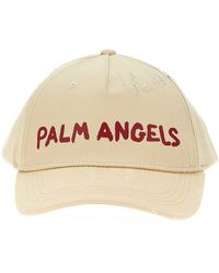 Palm Angels - Seasonal Logo Cappelli Bianco - Lyst