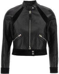 Tom Ford - Leather Jacket Giacche Nero - Lyst