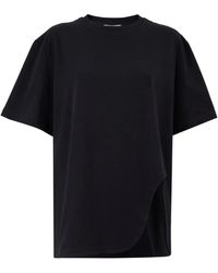The Attico - T-Shirt Con Logo-Donna - Lyst