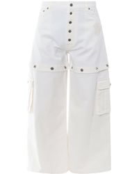 Off-White c/o Virgil Abloh - Pantalone Super Baggy con Logo Anni '90 - Lyst