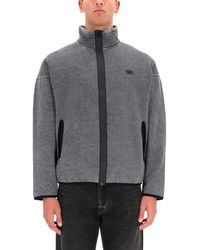 DIESEL - "S-Baty-New" Sweatshirt With Logo - Lyst