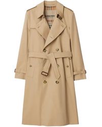 Burberry - Heritage Kensington Belted Trench Coat - Lyst