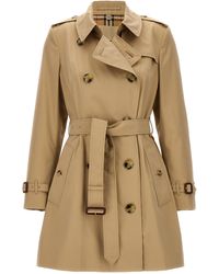 Burberry - Chelsea Trench E Impermeabili Beige - Lyst