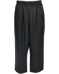 Comme des Garçons - Strap Wool Pants - Lyst