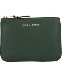 Comme des Garçons - Classic Leather Line Portafogli Verde - Lyst