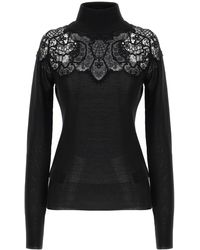 Ermanno Scervino - Merino Wool Sweater - Lyst
