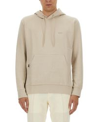 BOSS - Sweatshirt With Logo-Uomo - Lyst