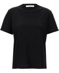 The Row - Crew-Neck T Shirt Nero - Lyst