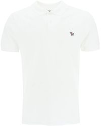 PS by Paul Smith - Organic Cotton Slim Fit Polo Shirt - Lyst