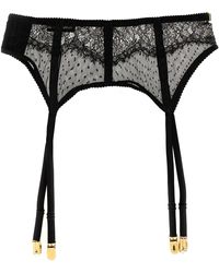 Dolce & Gabbana - Lace Garters Socks - Lyst