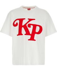 KENZO - By Verdy T Shirt Bianco - Lyst