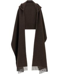Brunello Cucinelli - Hooded Scarf Scarves And Foulards - Lyst