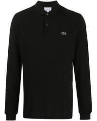 Lacoste - Polo Con Applicazione - Lyst