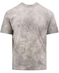 C.P. Company - T-shirt in cotone con effetto Dyed - Lyst
