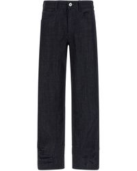 Jil Sander - Denim Jeans Nero-Donna - Lyst