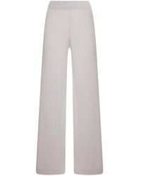 Allude - Trousers Blacks And Greys-Donna - Lyst