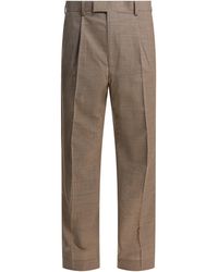 AURALEE - Wool Pants Trousers-Uomo - Lyst