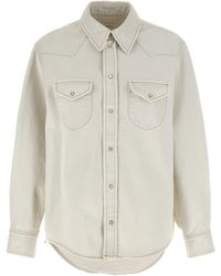 Bally - Denim Shirt Camicie Bianco - Lyst
