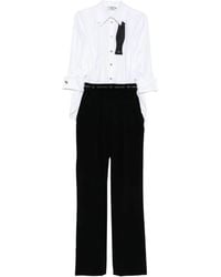 Elisabetta Franchi - Tuta Con Camicia - Lyst
