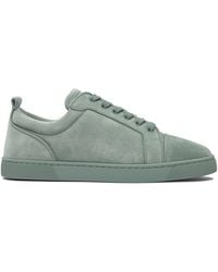 Christian Louboutin - Louis Junior Orlato Velour Sneakers - Lyst