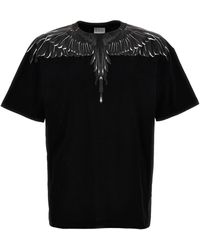 Marcelo Burlon - Icon Wings T Shirt Nero - Lyst
