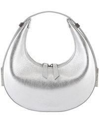 OSOI - Leather Shoulder Bag With Laminated Effect - Lyst