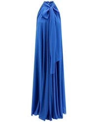 ACTUALEE - Long Dress With Lurex Effect - Lyst