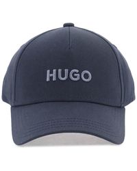 HUGO - Cappello Baseball Jude Con Logo Ricamato - Lyst