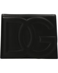 Dolce & Gabbana - Logo Crossbody Bag Borse A Tracolla Nero - Lyst