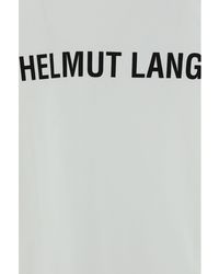 Helmut Lang - Logo Tee. Heavy Ctn J T-Shirt - Lyst