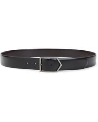 Canali - Leather Reversible Belt-Uomo - Lyst