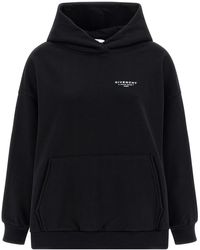 Givenchy - Logo Print Hoodie - Lyst