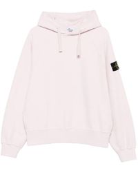 Stone Island - Felpa Con Cappuccio - Lyst