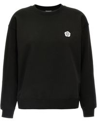 KENZO - Boke Flower 2.0 Felpe Nero-Donna - Lyst