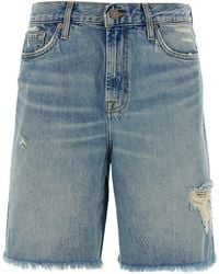 ショートパンツ 7 FOR ALL MANKIND 'Lola' shorts Light Blue 28595070_57974525_1000.jpg