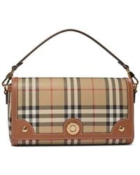 Burberry - Top Handle Note Bag - Lyst
